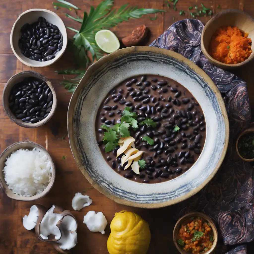 Black Beans with Coconut Milk (Tanzanian-Style)