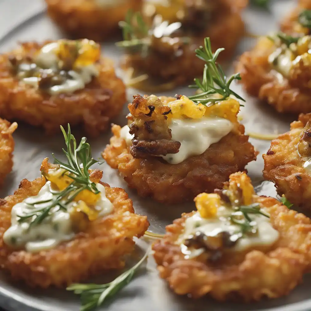 Anchovy and Cheese Fritters