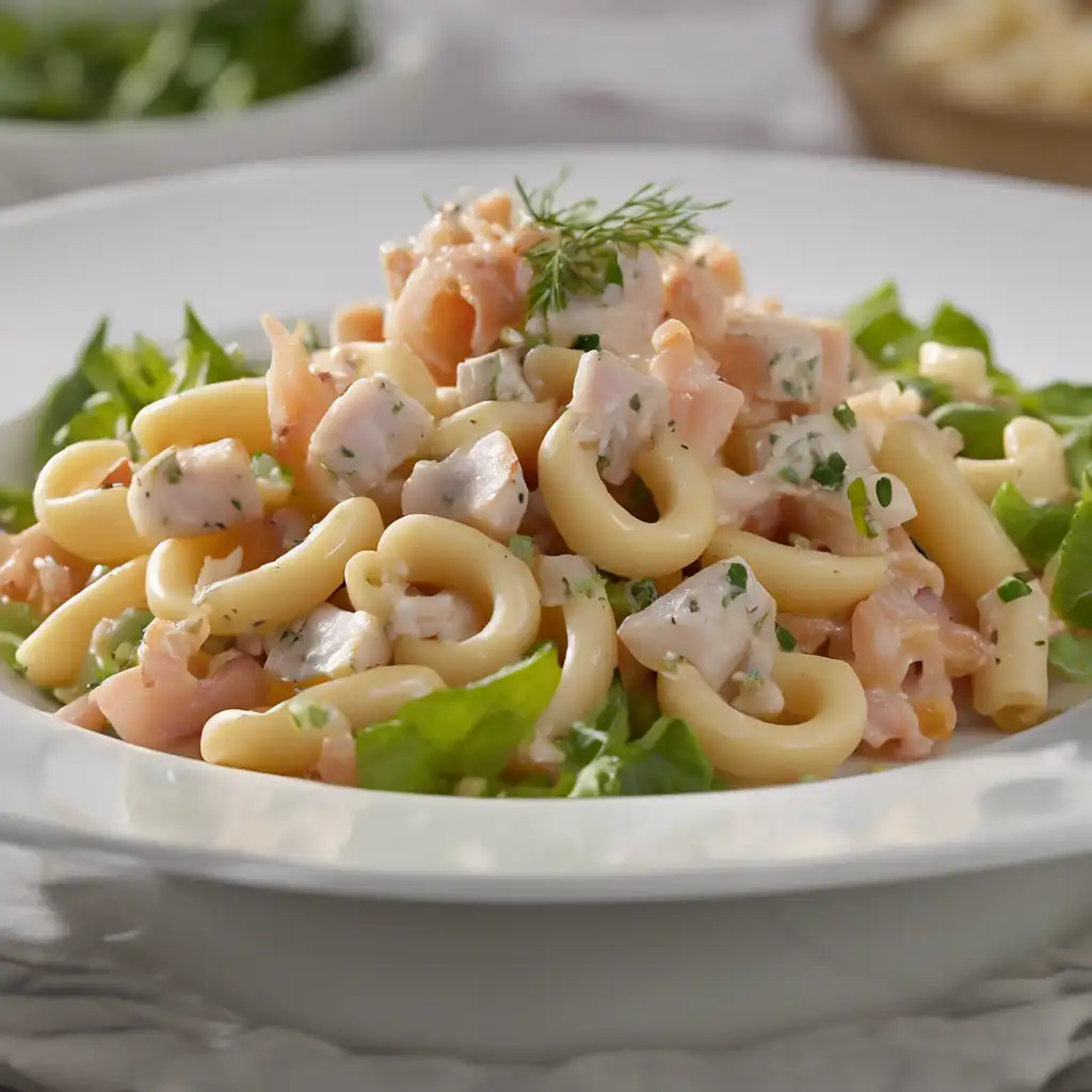 Macaroni and Smoked Fish Salad