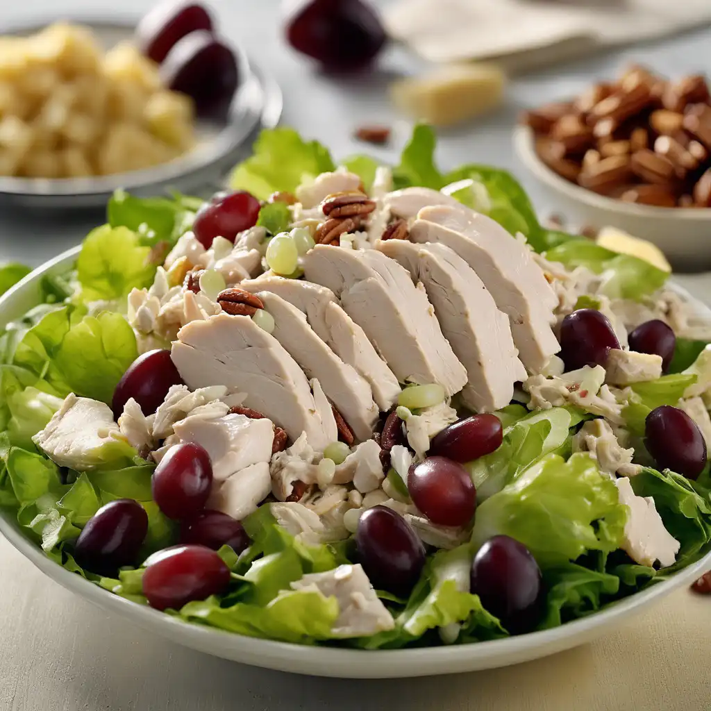 Chicken Salad with Grapes