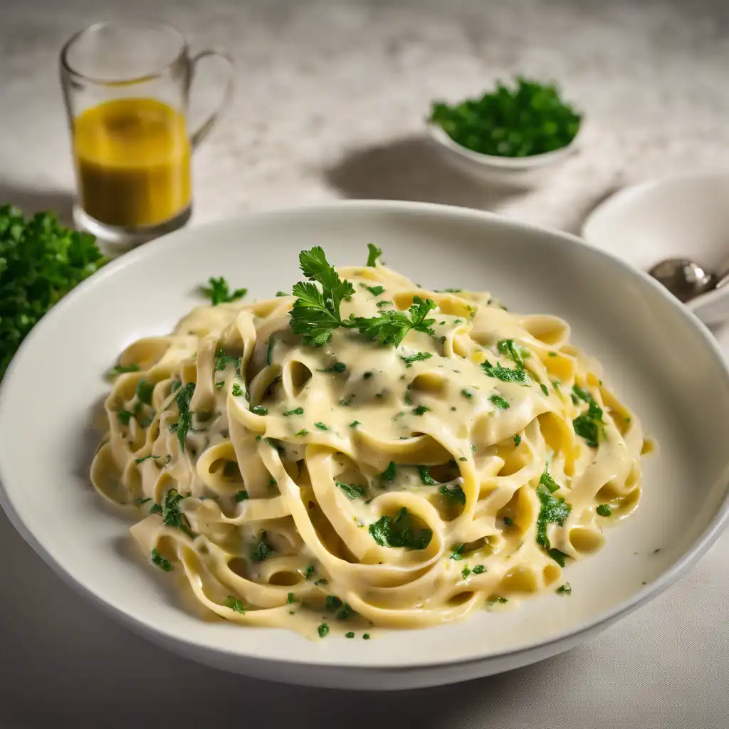 Fettuccine with Catupiry Sauce