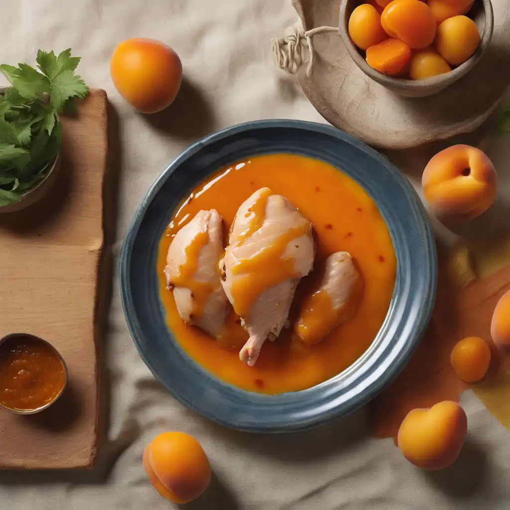 Apricot Sauce (to accompany Peruvian-style chicken)