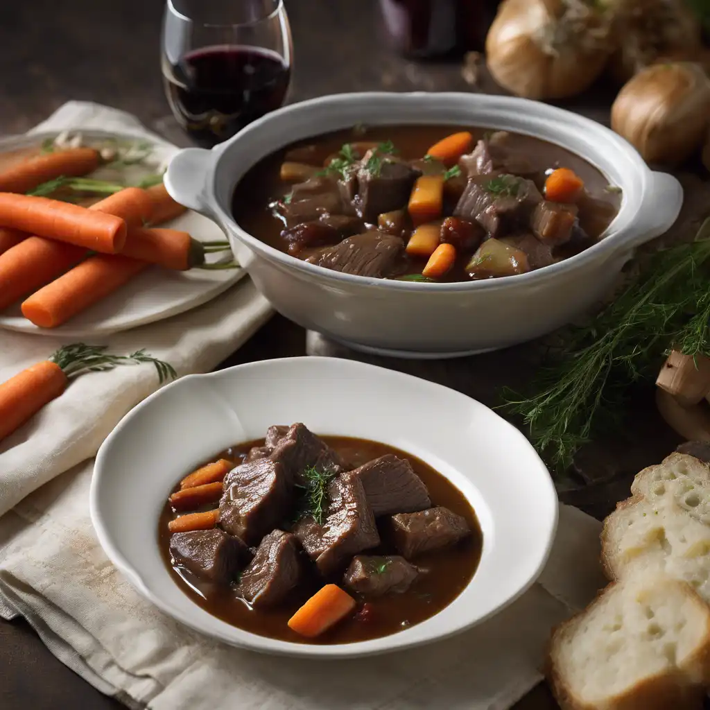 Wine Braised Beef Stew