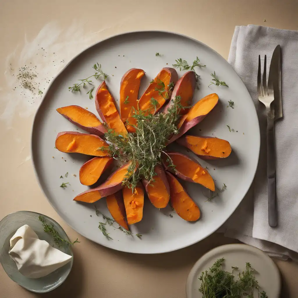 Sweet Potato with Thyme