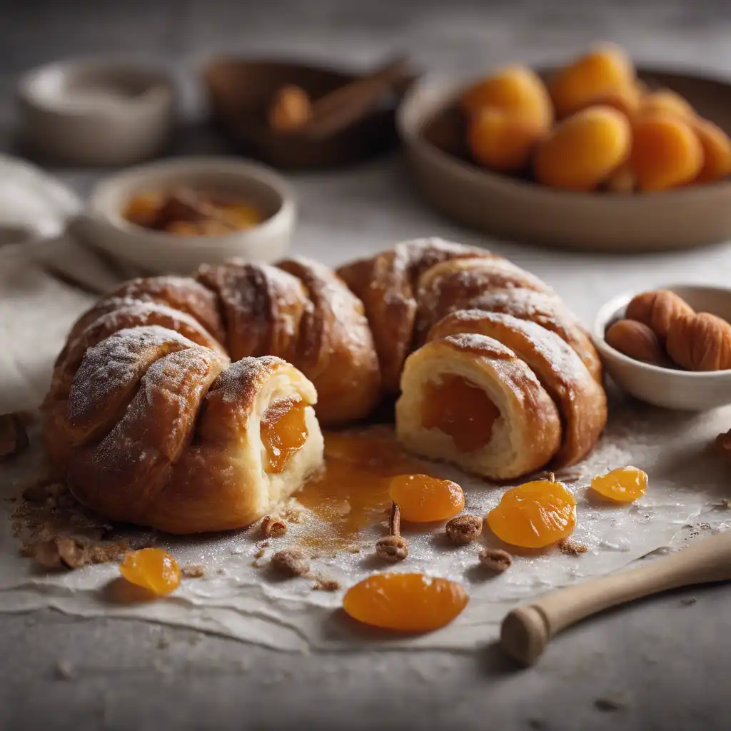 Sweetbread with Cinnamon and Dried Apricots