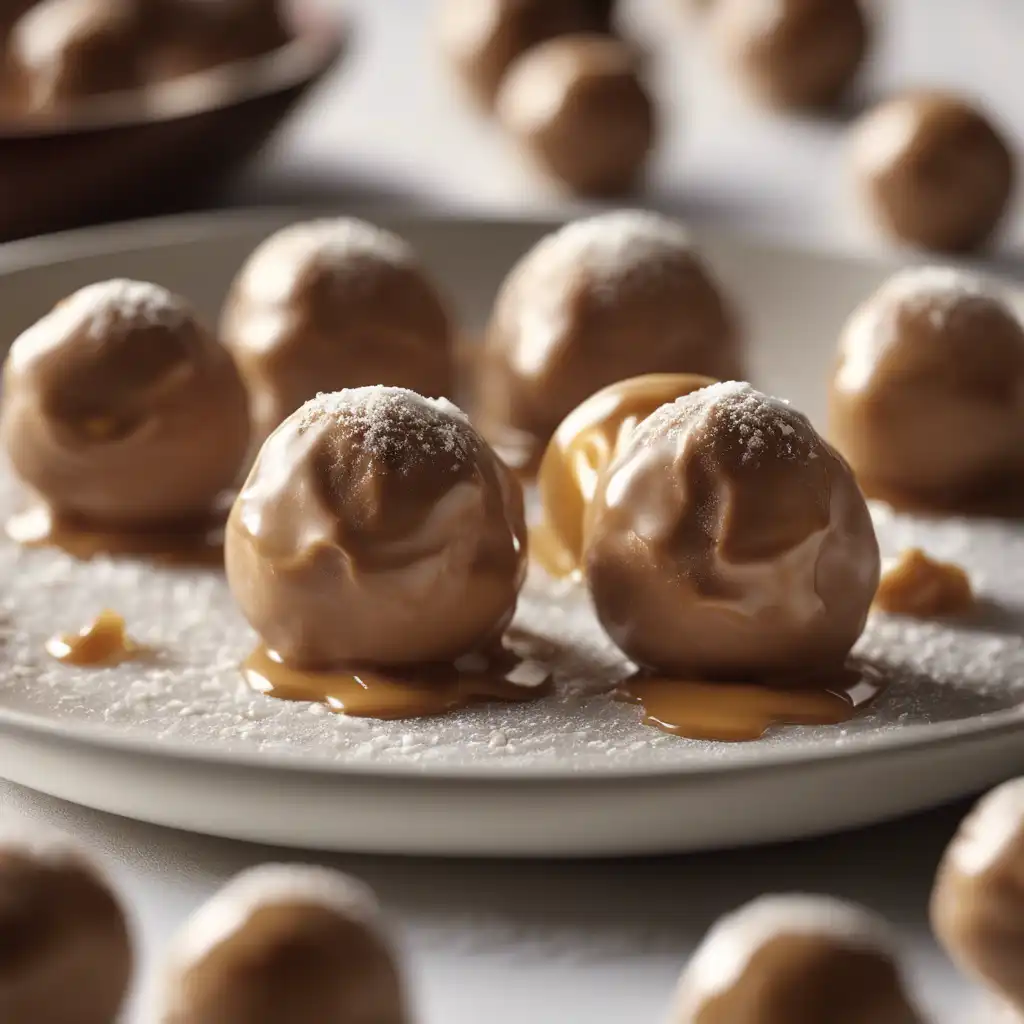 Honey and Peanut Butter Cream Balls