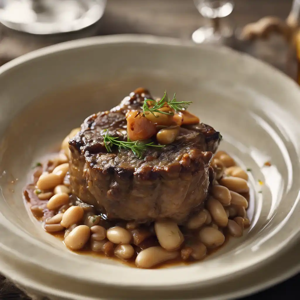 Braised Ossobuco with White Beans