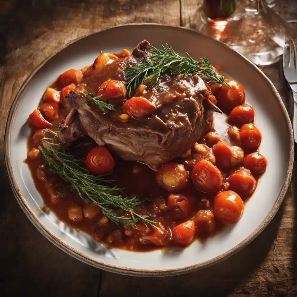 Braised Veal Shanks with Tomato