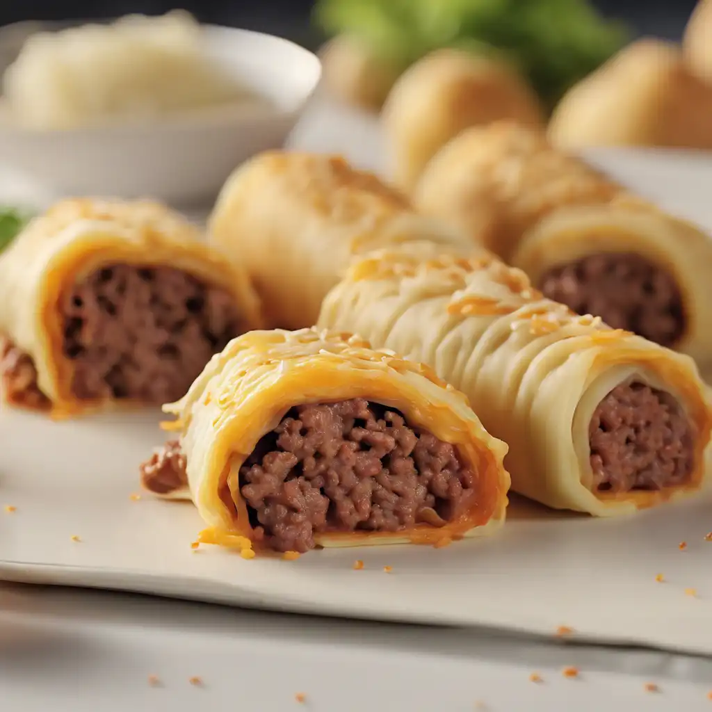 Ground Beef and Cheese Roll-Ups