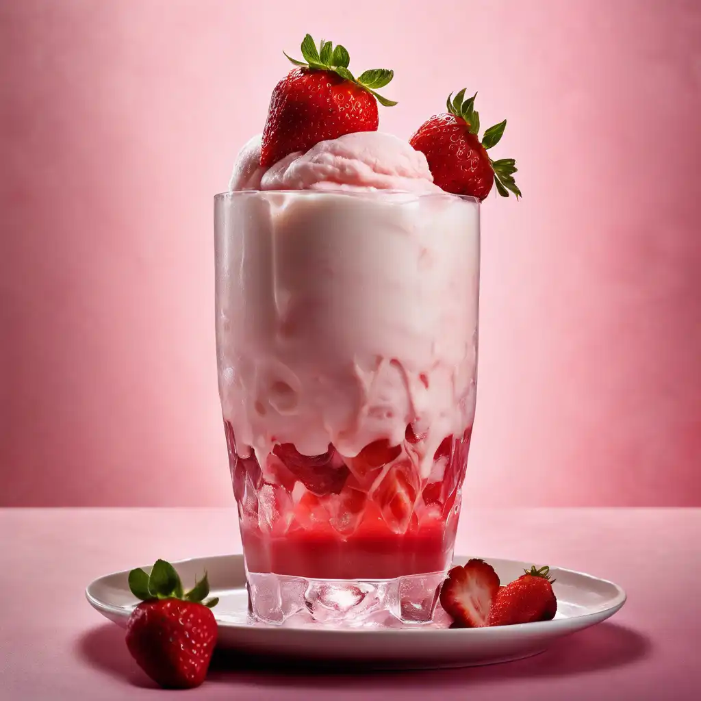 Strawberry Ice Cream Soda