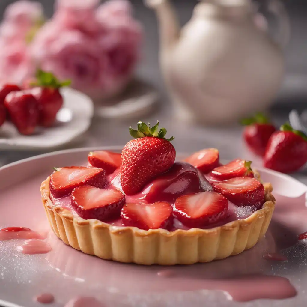 Sparkling Strawberry Tart