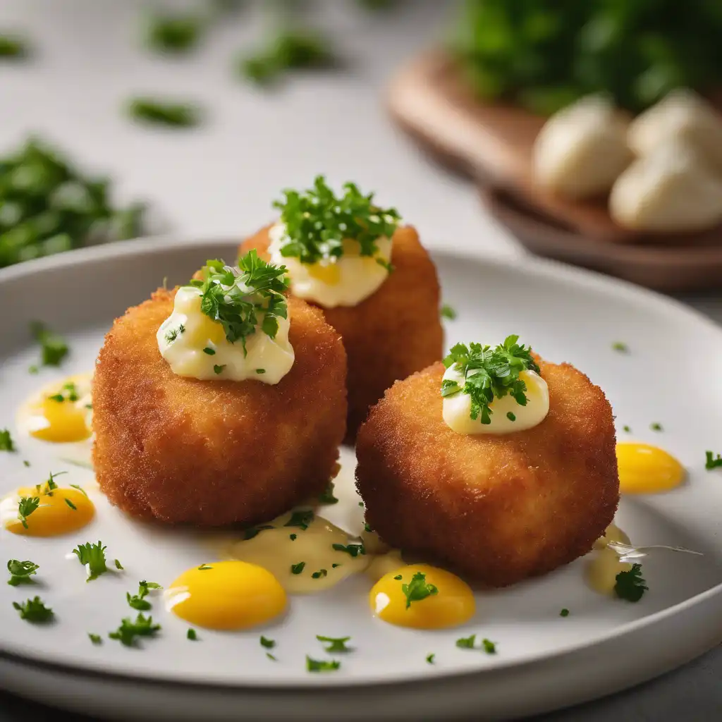 Mashed Cassava Croquettes