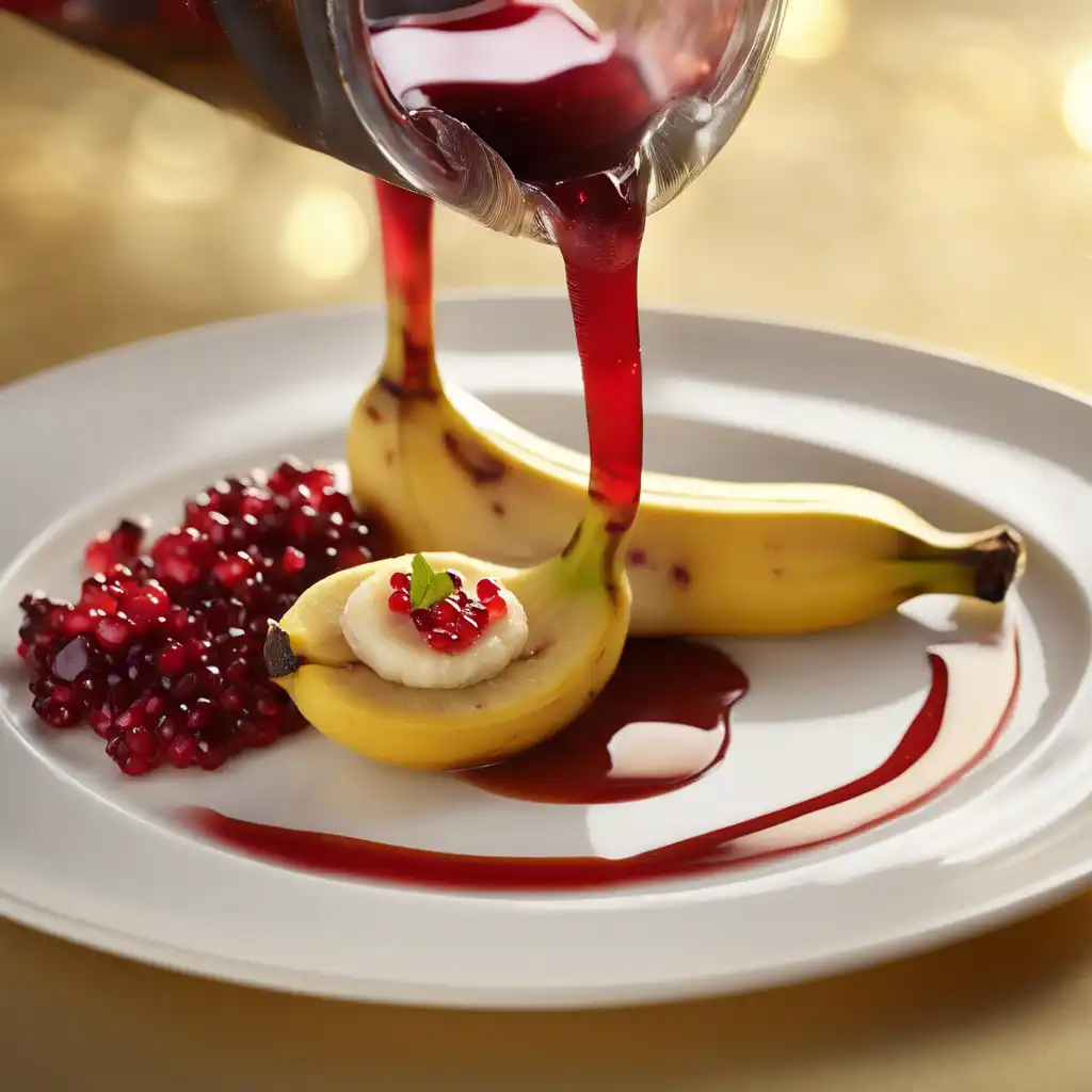 Wine-Baked Banana