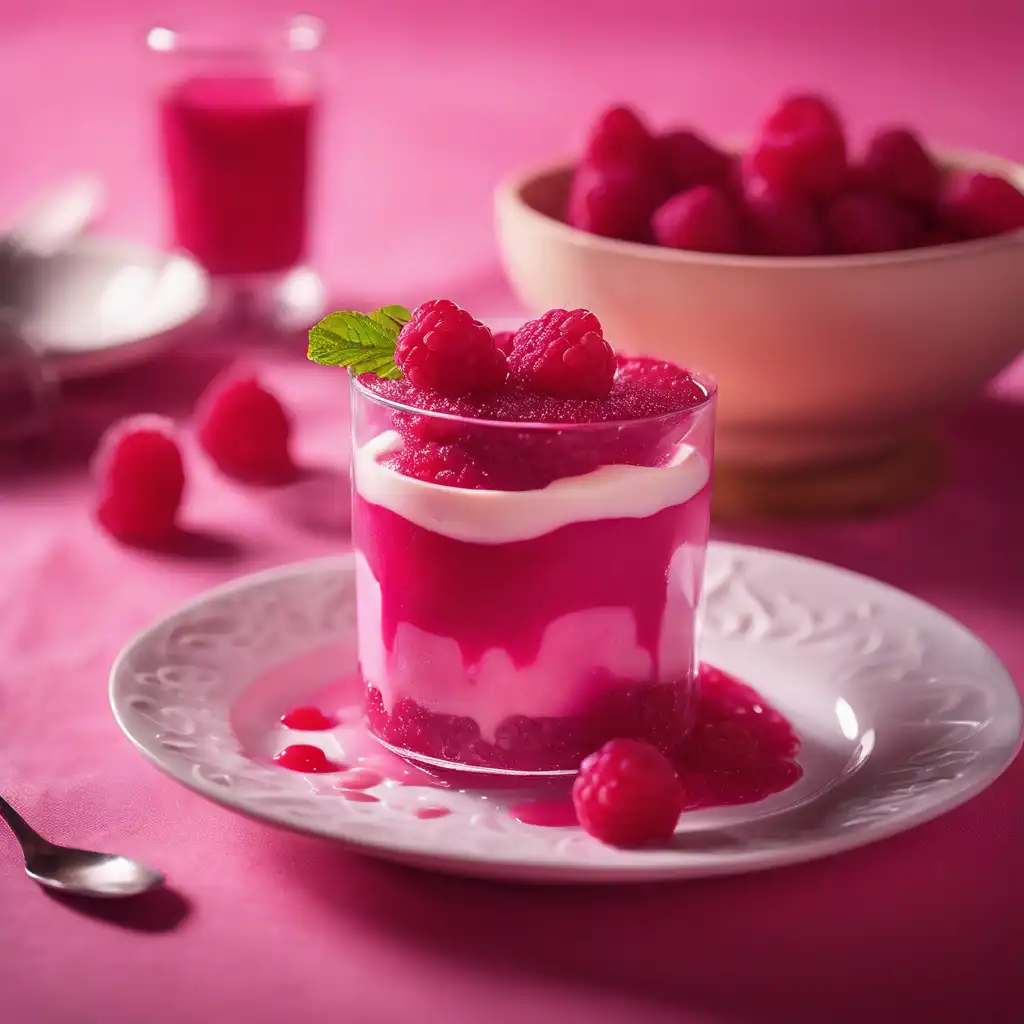 Raspberry Pudding