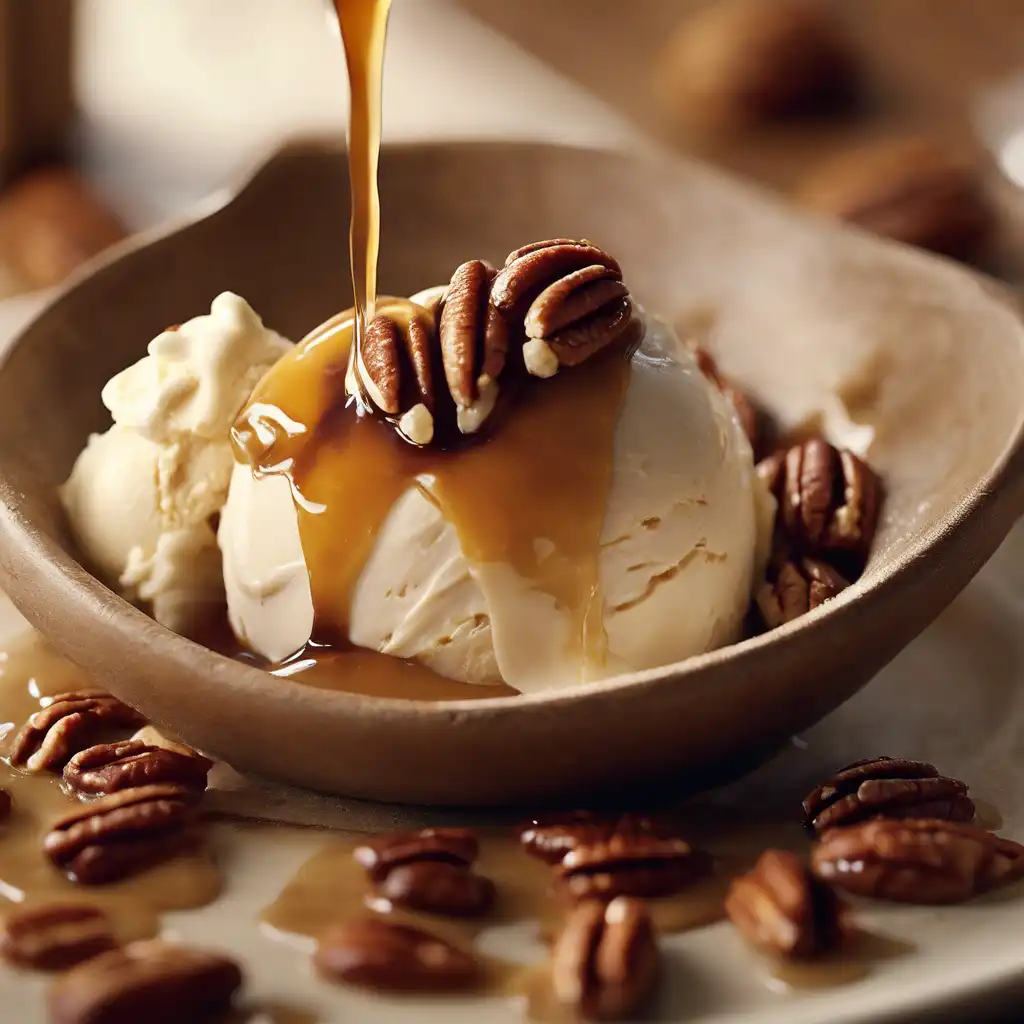 Pecan Syrup for Ice Cream