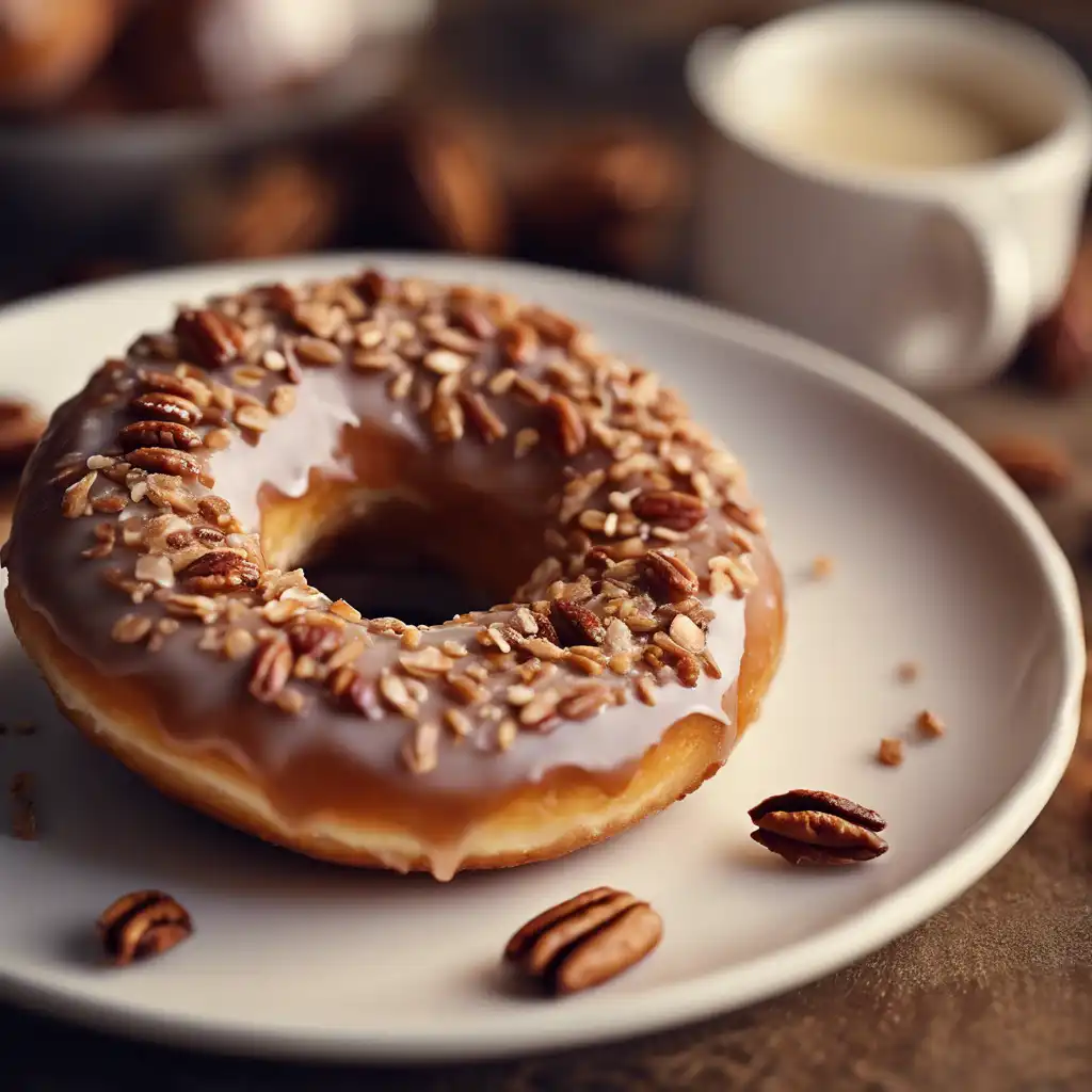 Pecan and Cinnamon Donut