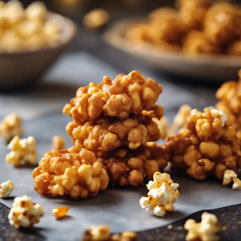 Peanut and Popcorn Fritters