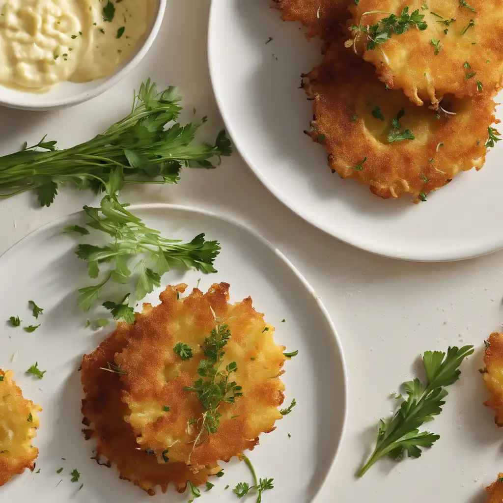 Parmesan Potato Fritters