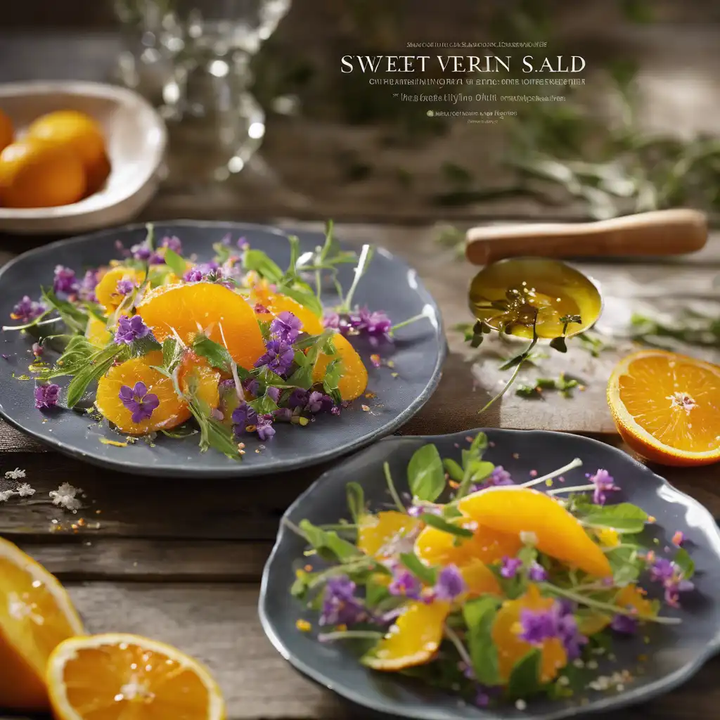 Sweet Verbena and Orange Salad