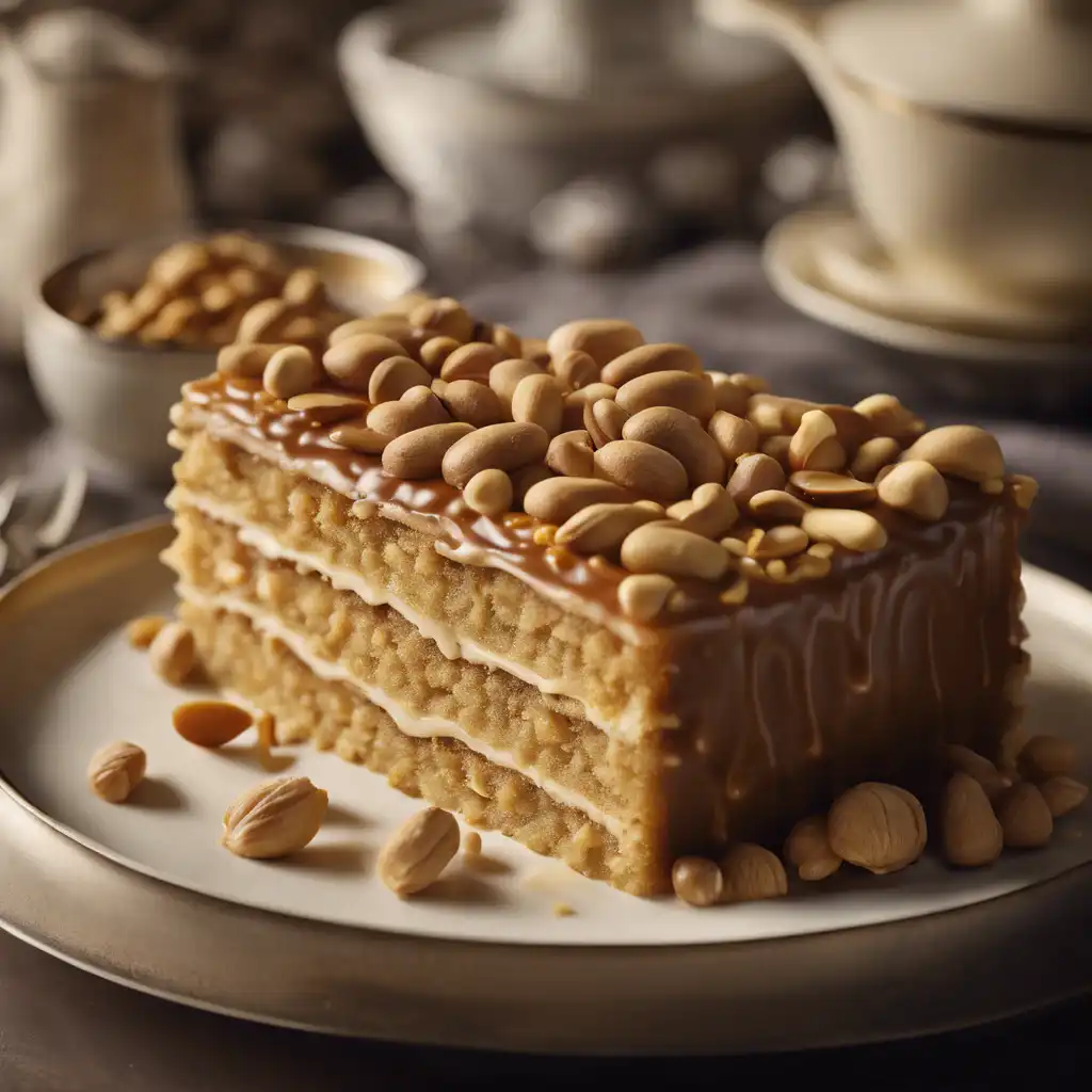 Peanut-Filled Cake