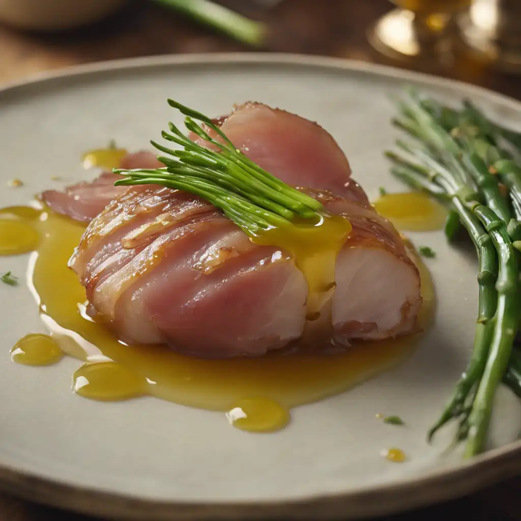 Onion and White Wine Glaze for Prosciutto