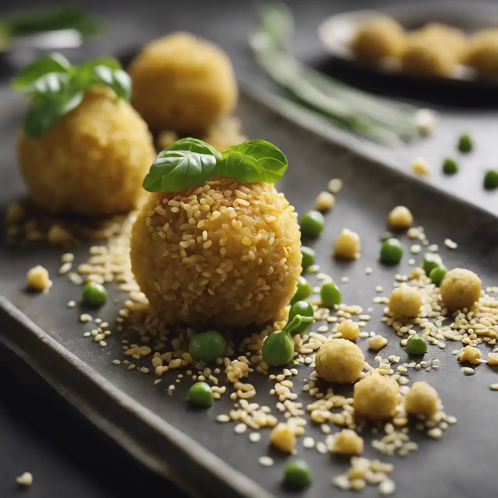 Fava and Sesame Ball