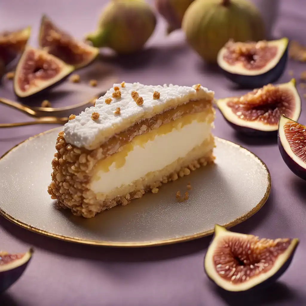 Foto de Torta crocante com recheio cremoso