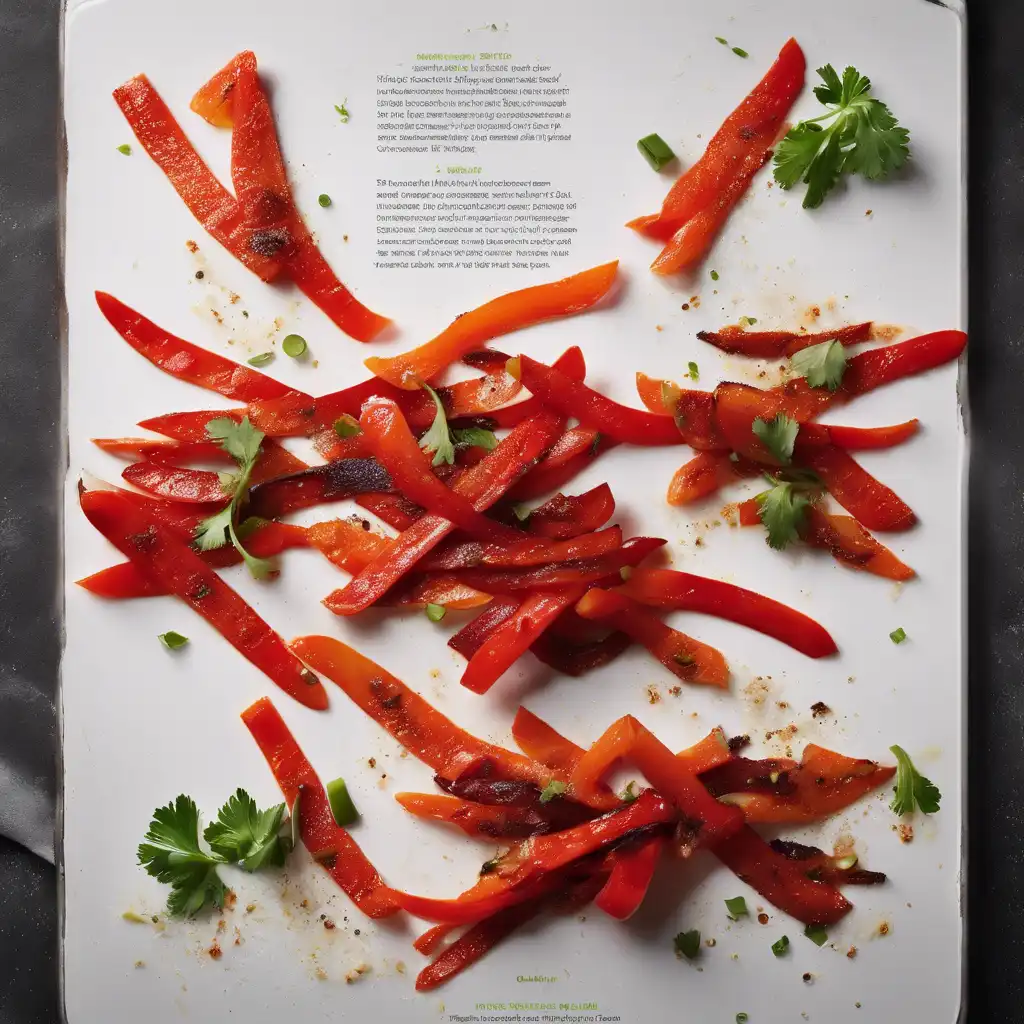 Red Bell Pepper Strips