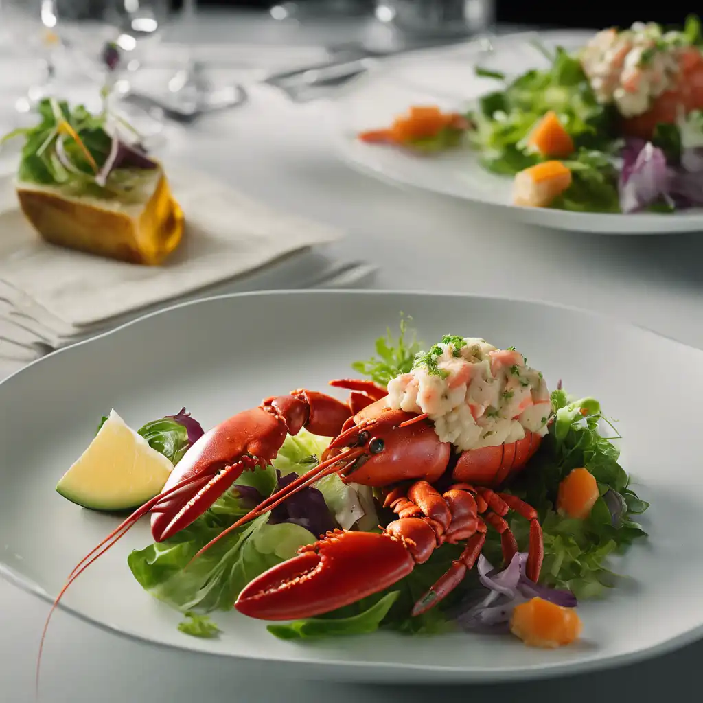 Lobster with Special Salad