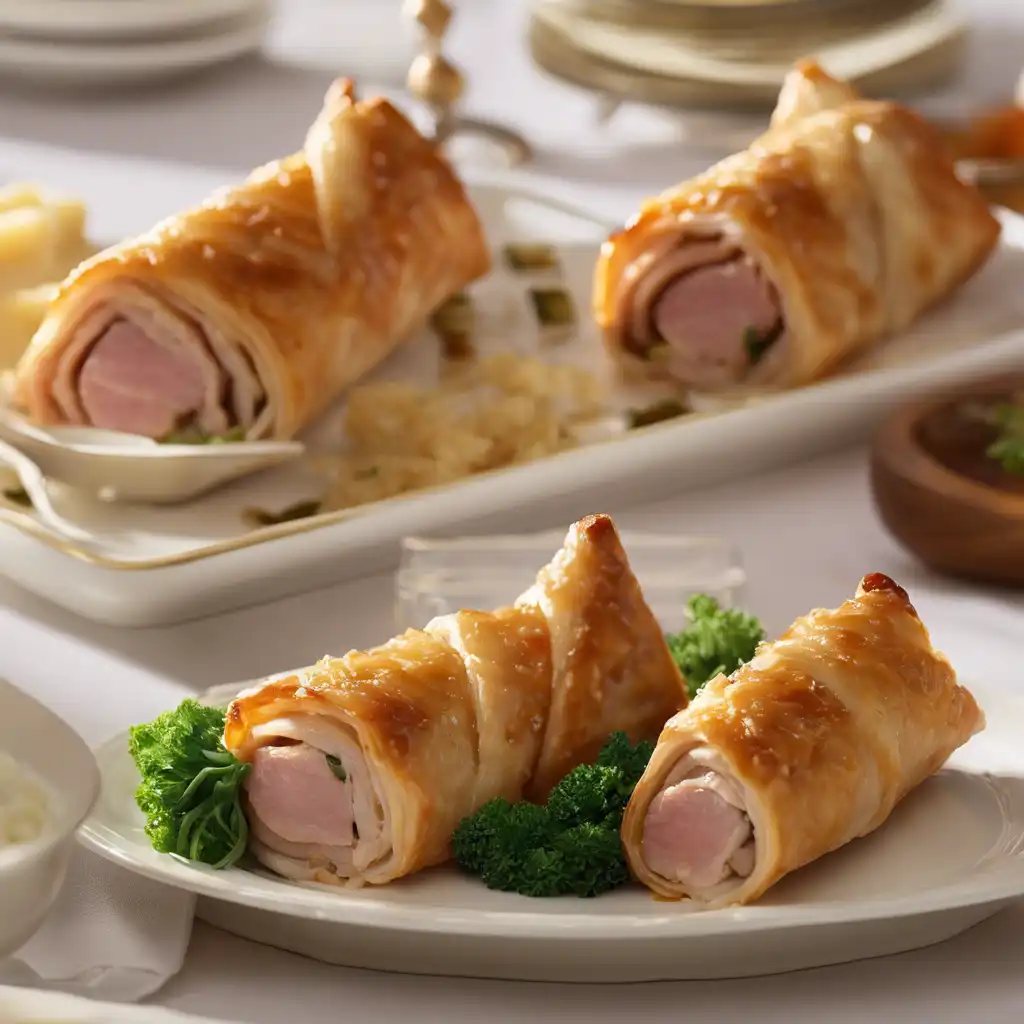 Triangle of Pork Loin Roll-Ups