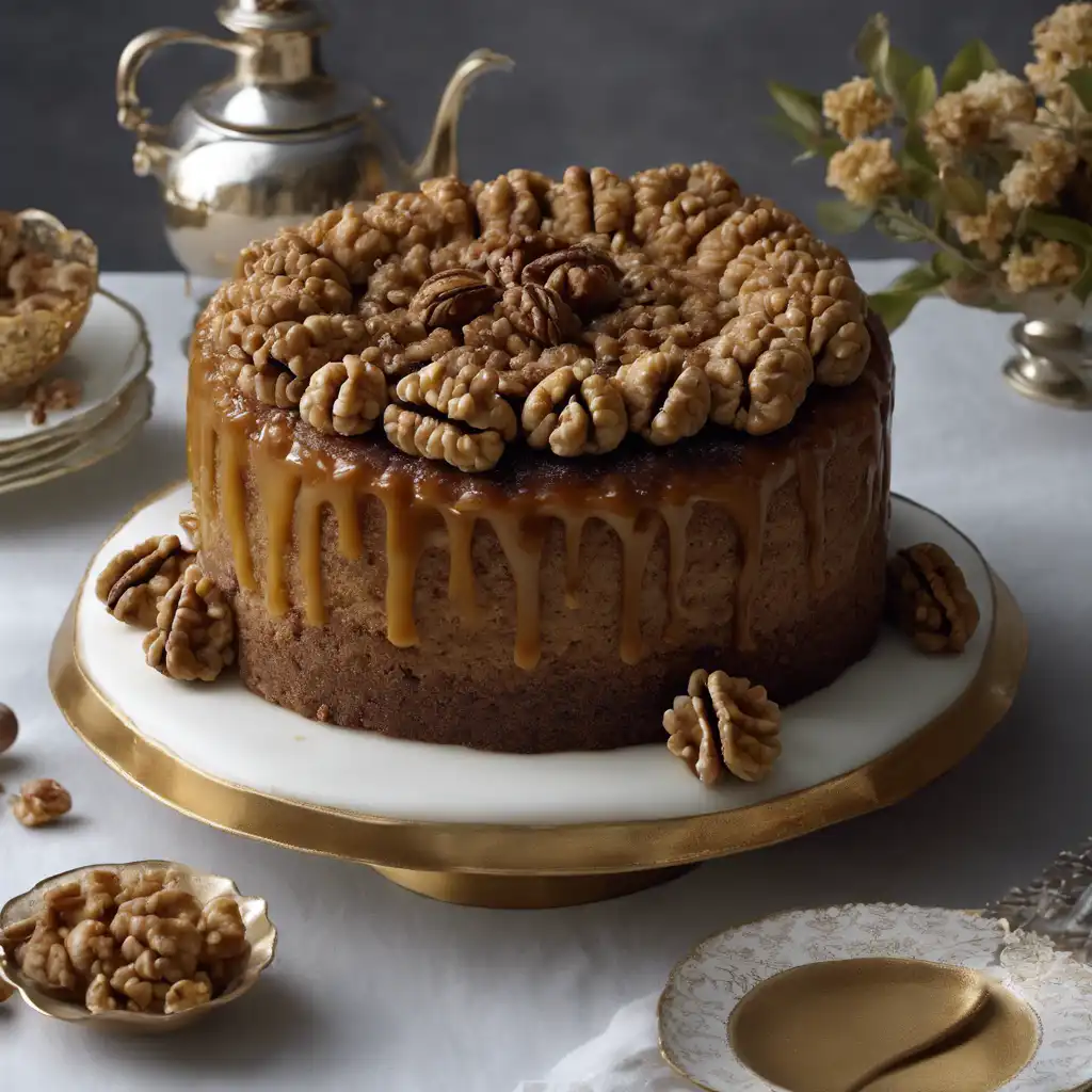 Cake with Walnuts Recipe