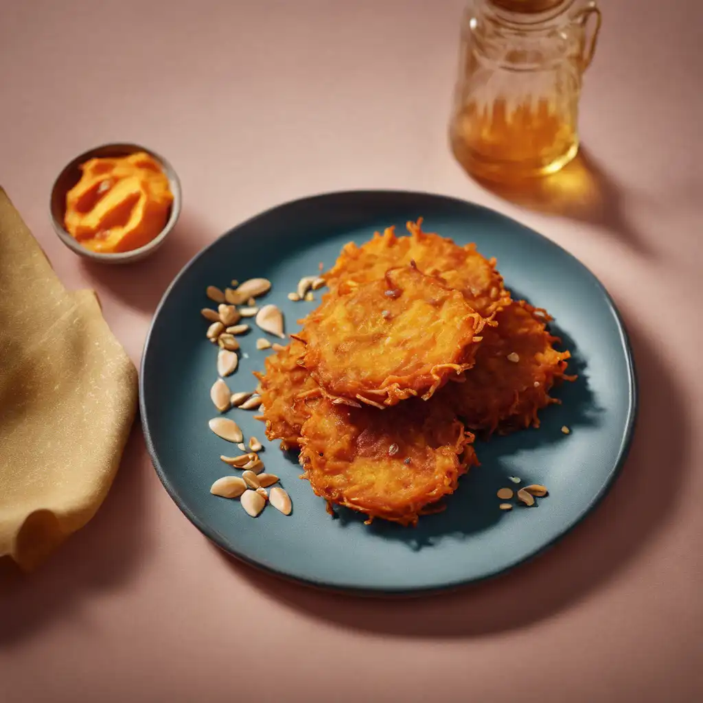 Sweet Potato and Oat Fritter