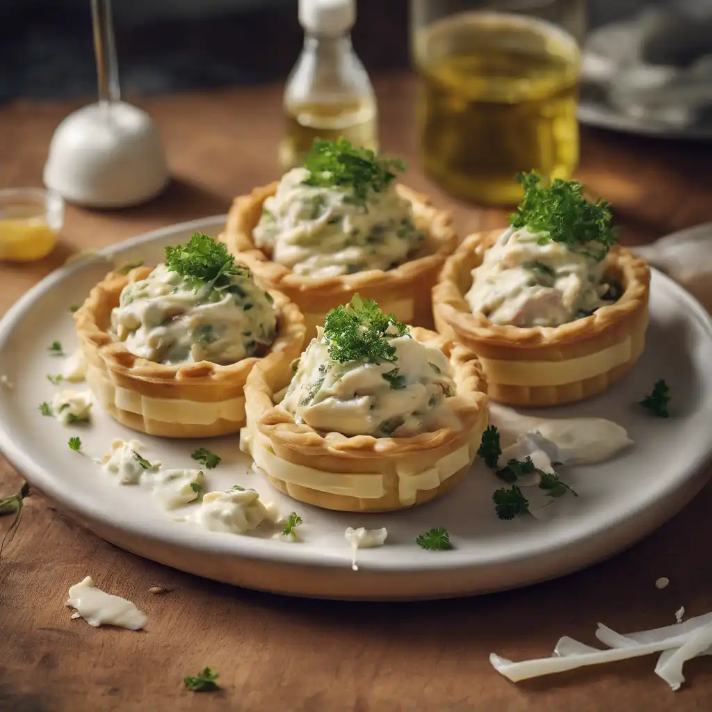 Syringe of Serio Pies with Tuna and Cheese