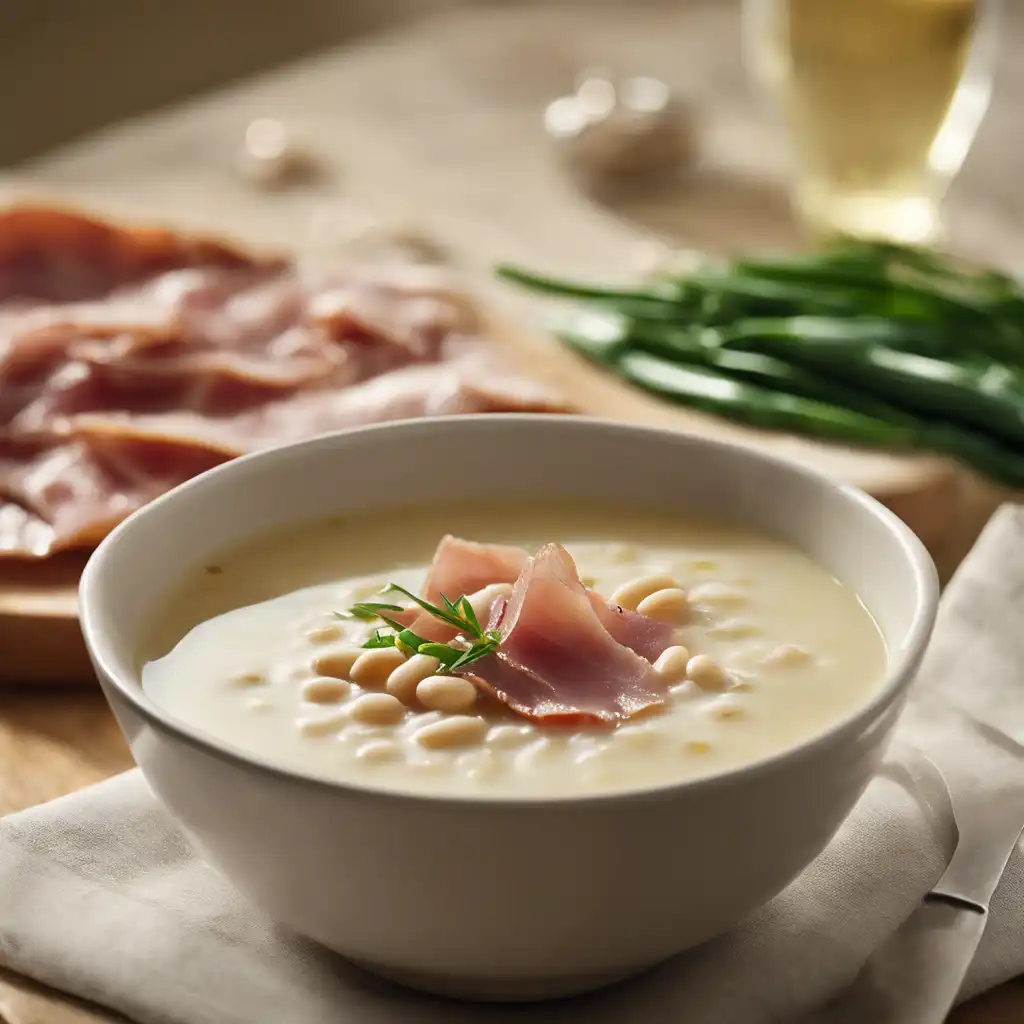 White Bean and Prosciutto Soup