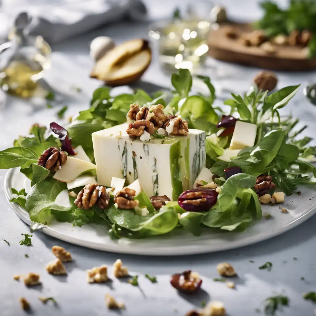 Brie and Sweet Herb Salad