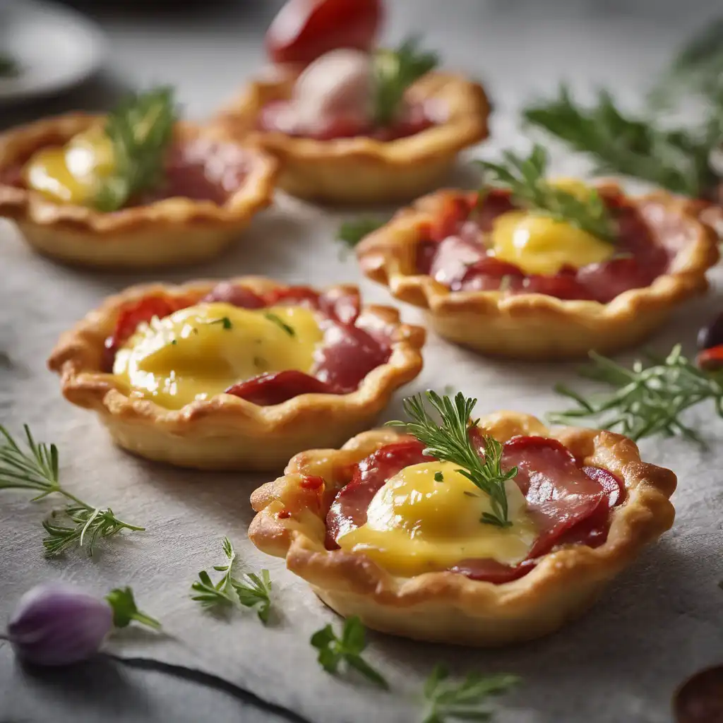 Tortinha de Salami (Salami Tartlets)