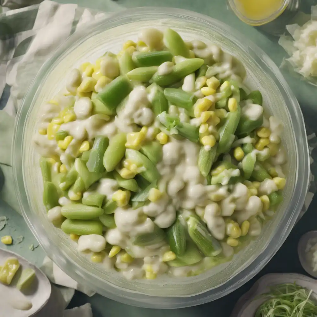 Green Corn Filling with Pickles Recipe