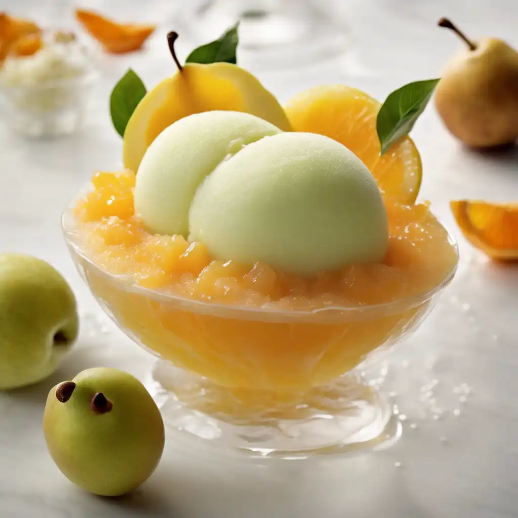 Pear Sorbet