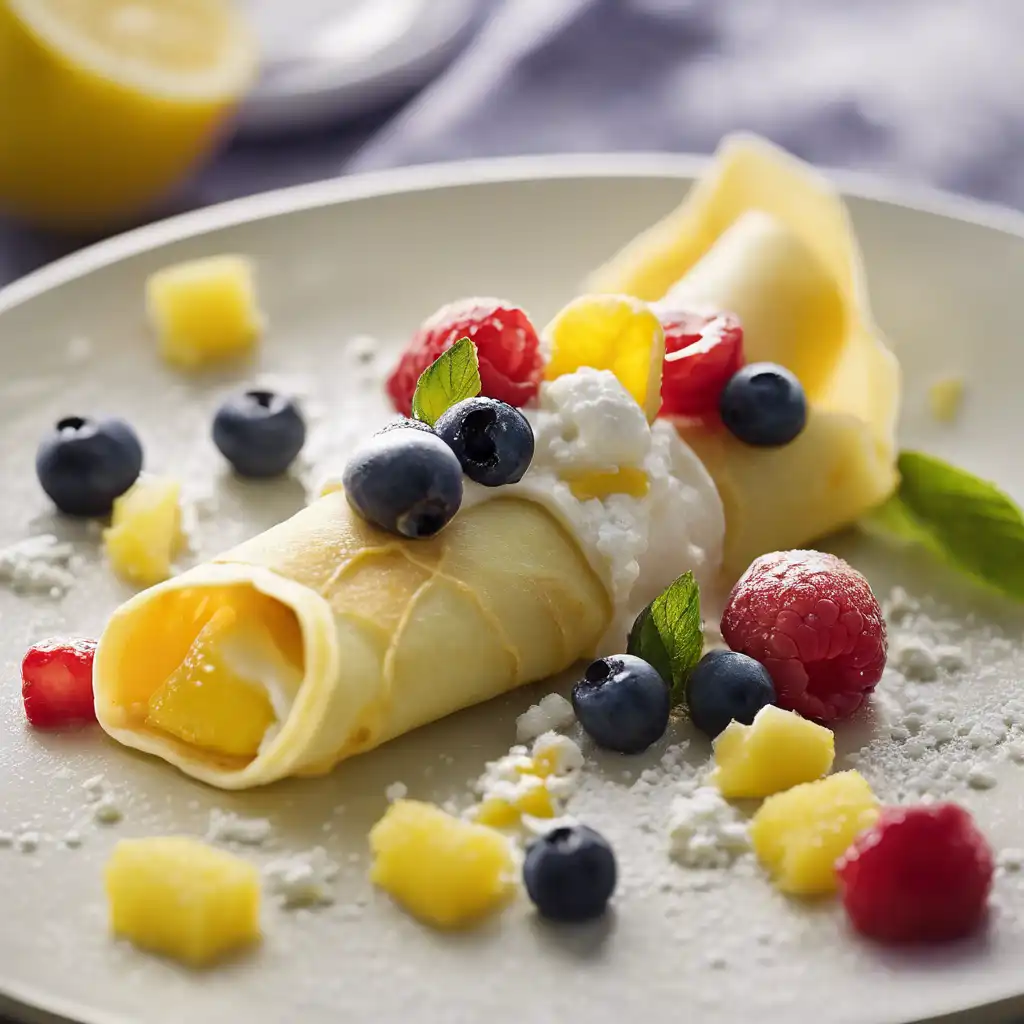 Lemon and Ricotta Crepes