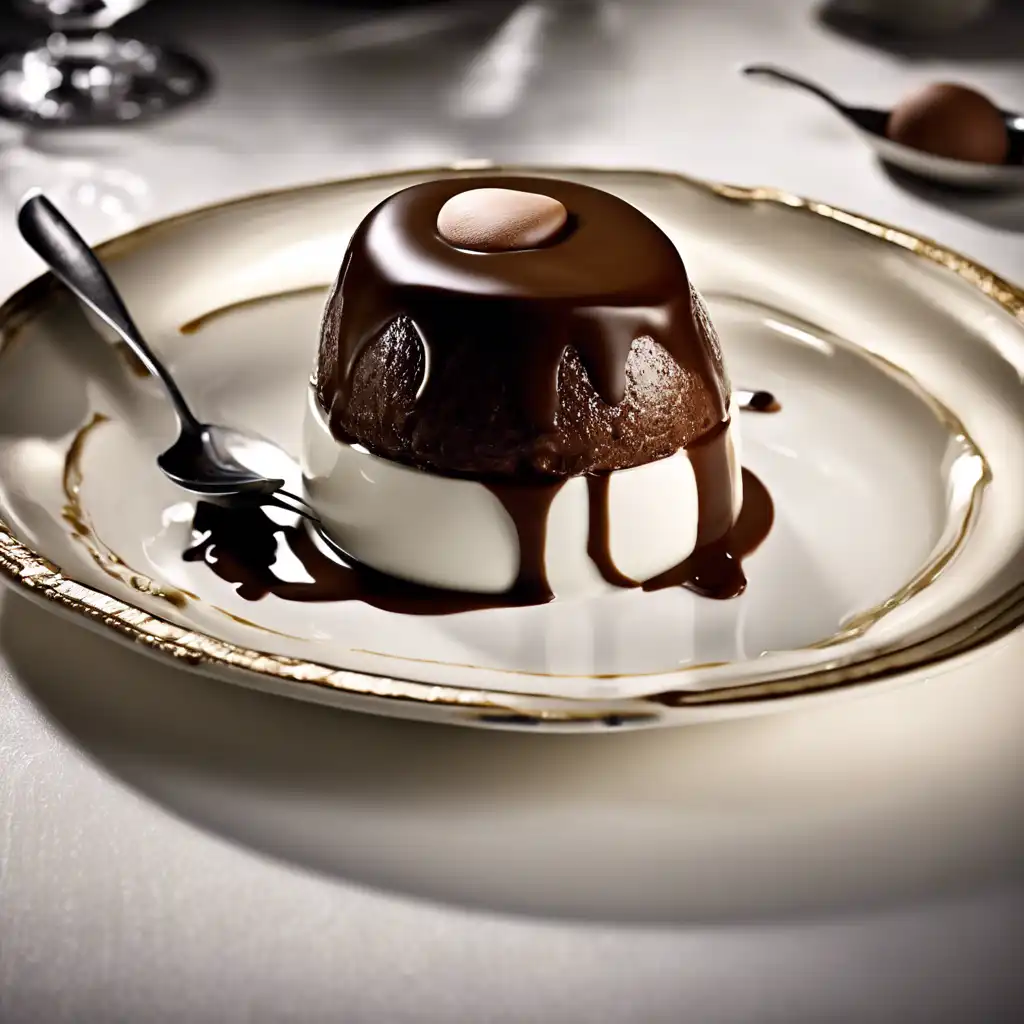 Egg and Chocolate Pudding