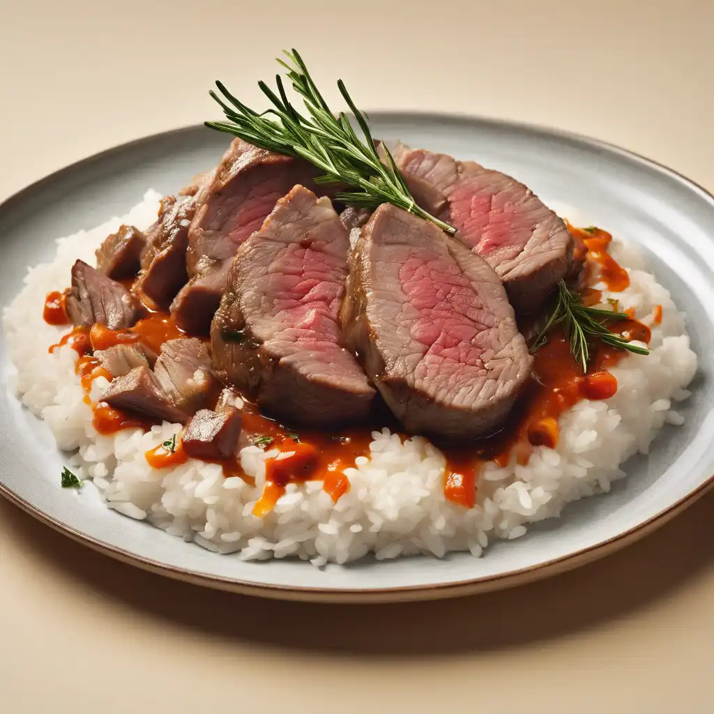 Foto de Lamb Rump with Rice