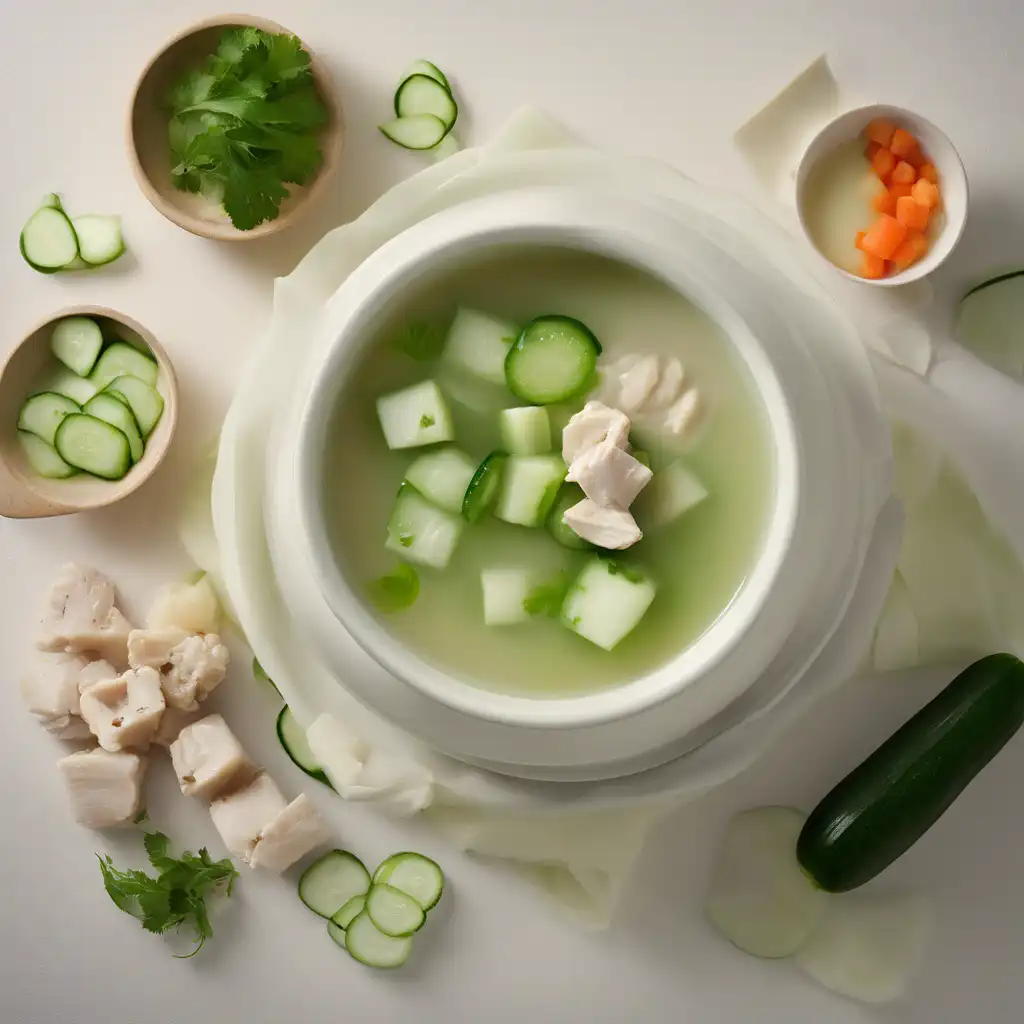 Cucumber and Chicken Soup