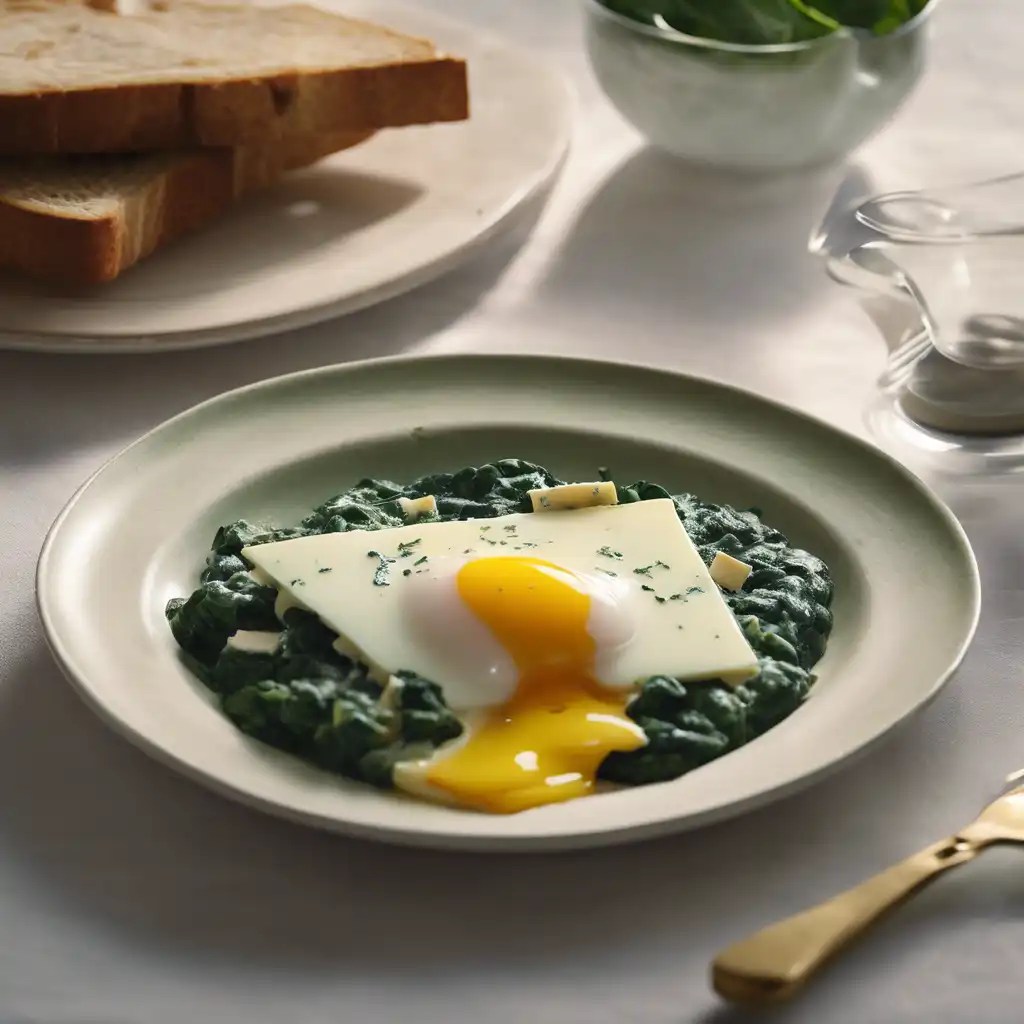 Spinach with Egg