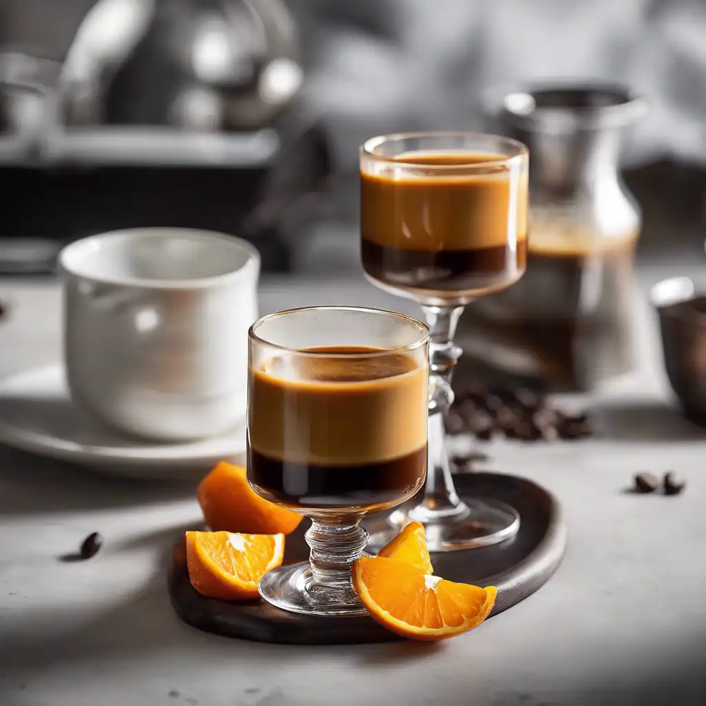 Orange Liqueur Coffee