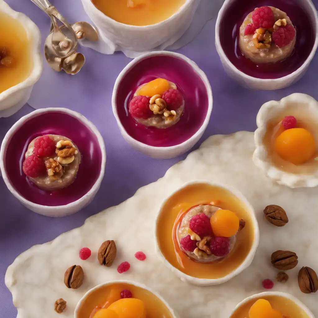 Walnut and Apricot Pudding