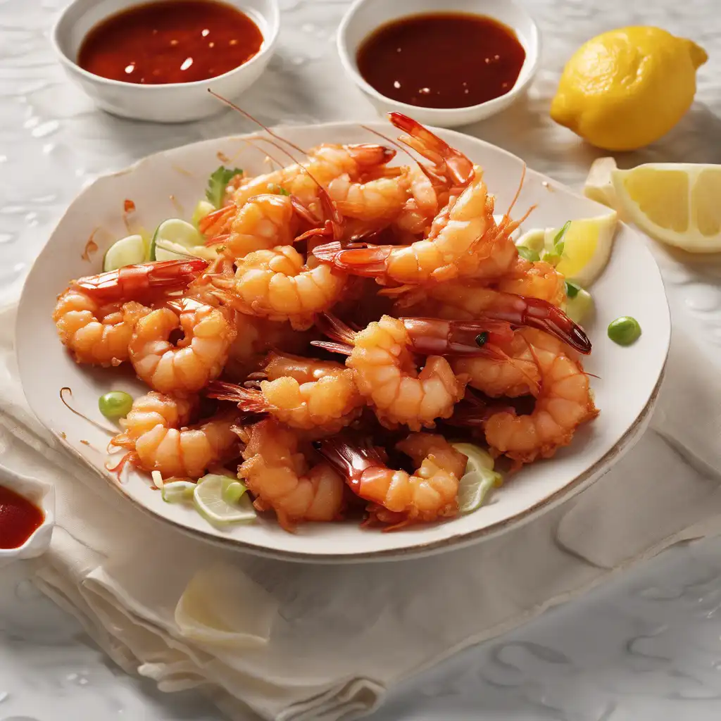 Fried Shrimp with Sweet and Sour Sauce