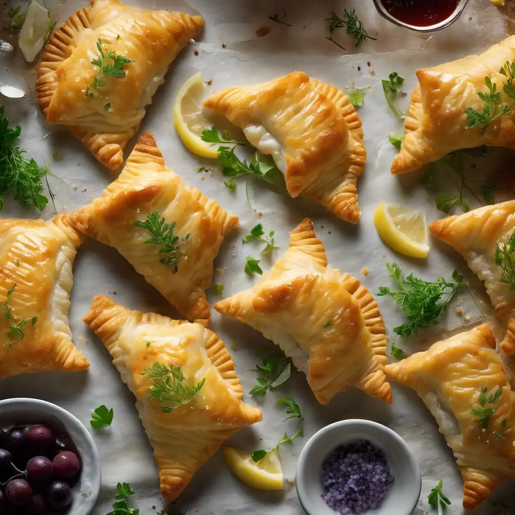 Fish Fillets with Pastry Crust