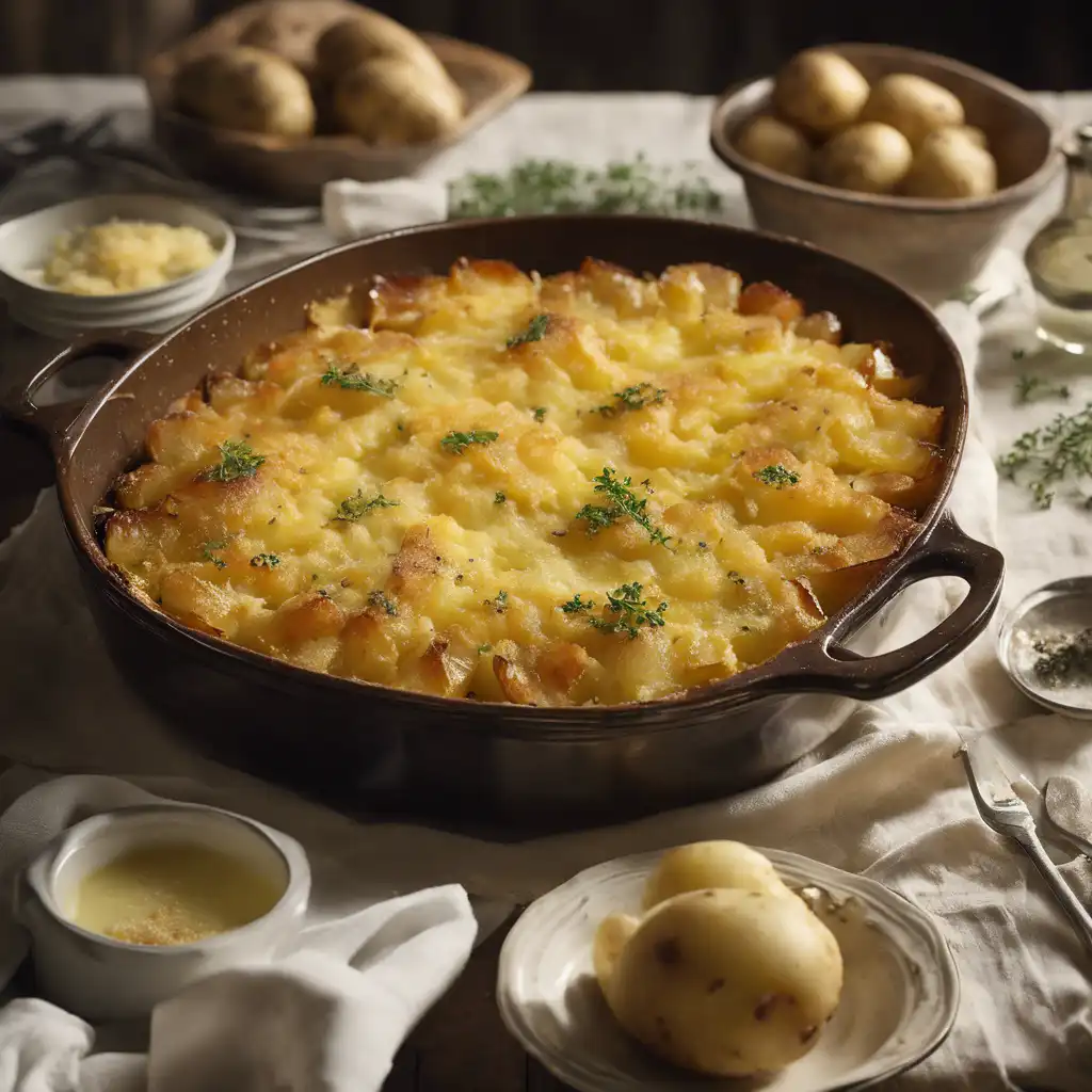 Parmesan Potato Casserole