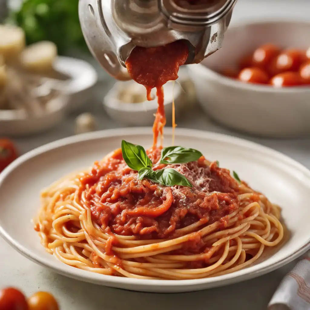 Tomato and Anchovy Sauce for Macaroni