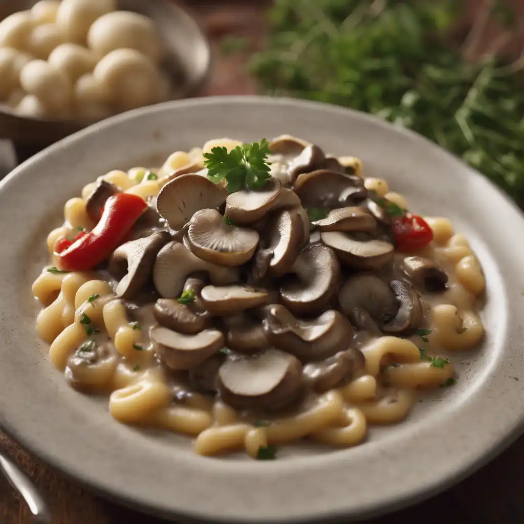 Mushroom Sauce for Macaroni